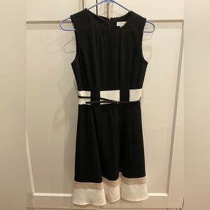 Calvin Klein work dress with belt